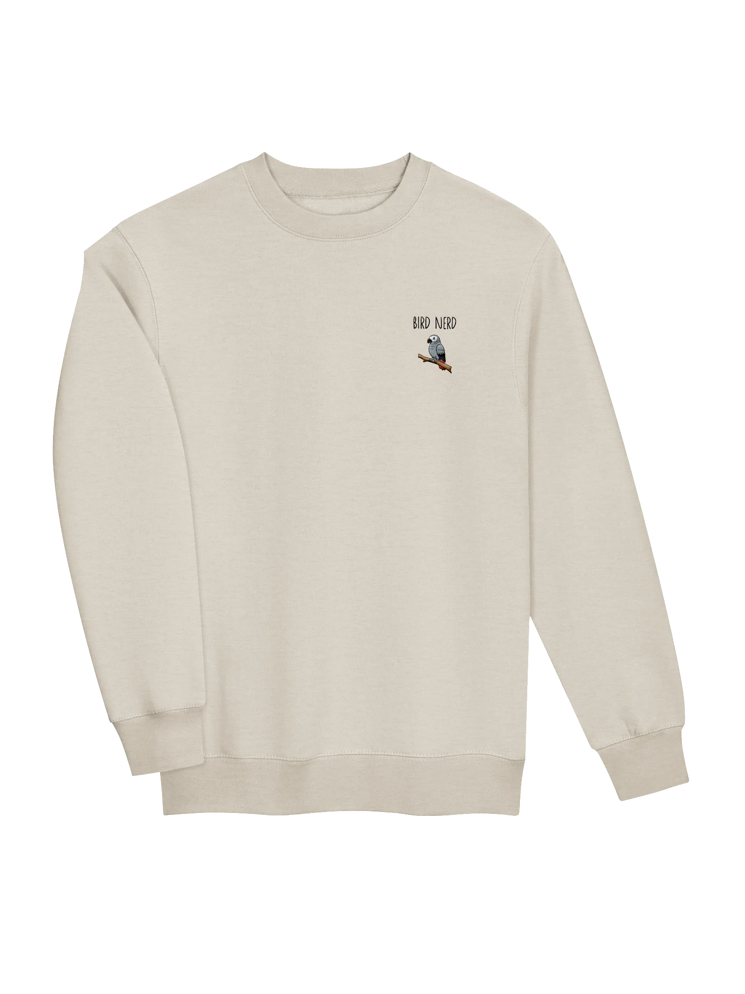 BIRD NERD Sweatshirt (Grey) product image (3)
