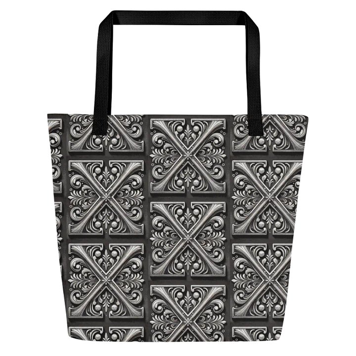 Symmetrical Swirls All-Over Tote Bag product image (1)