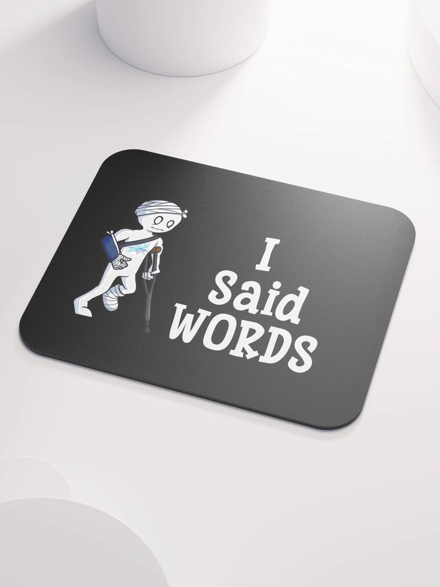 I Said Words - Mouse Pad product image (3)