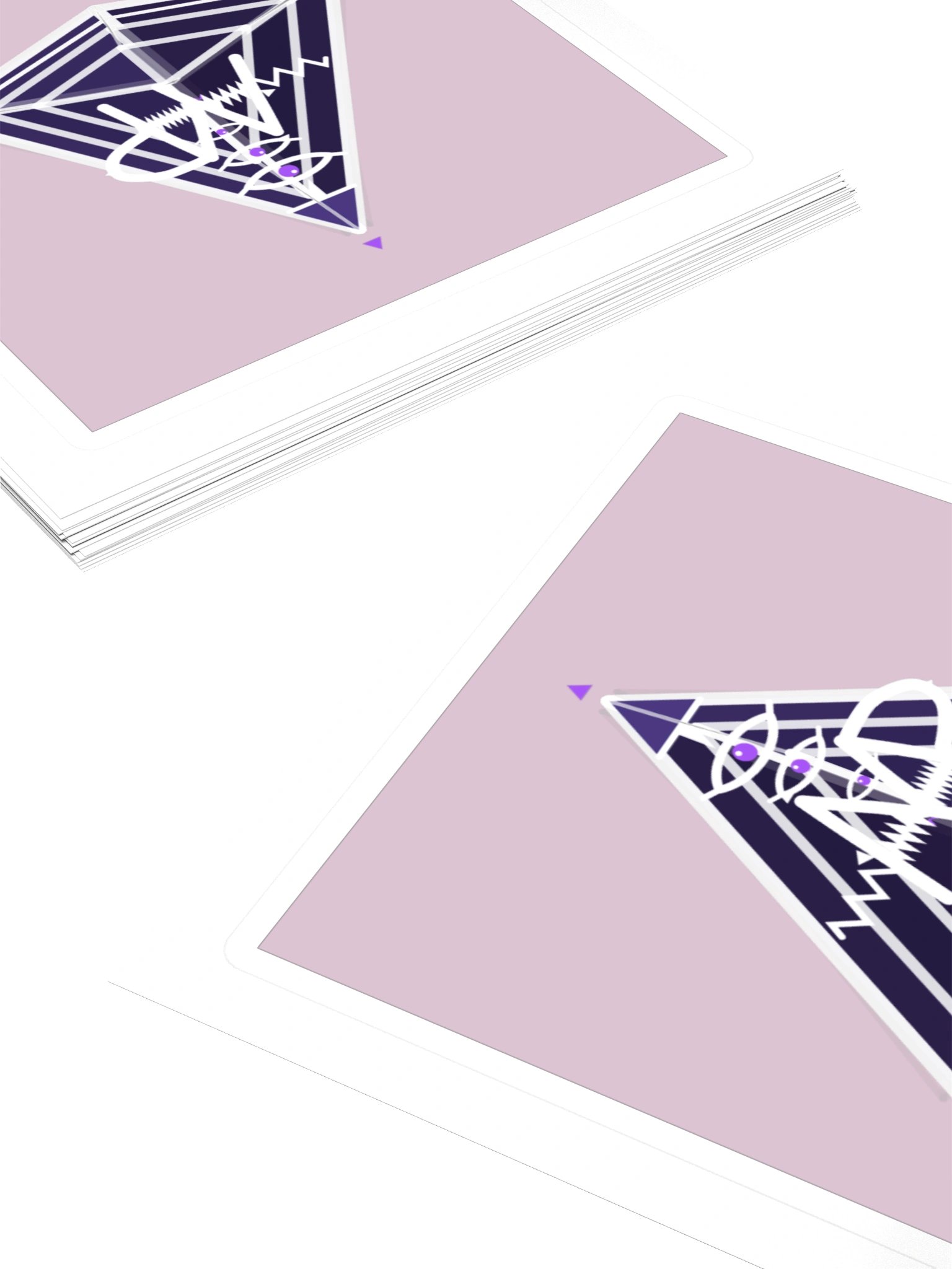 Mt. AMP 5D Pyramid — Block Sticker product image (4)