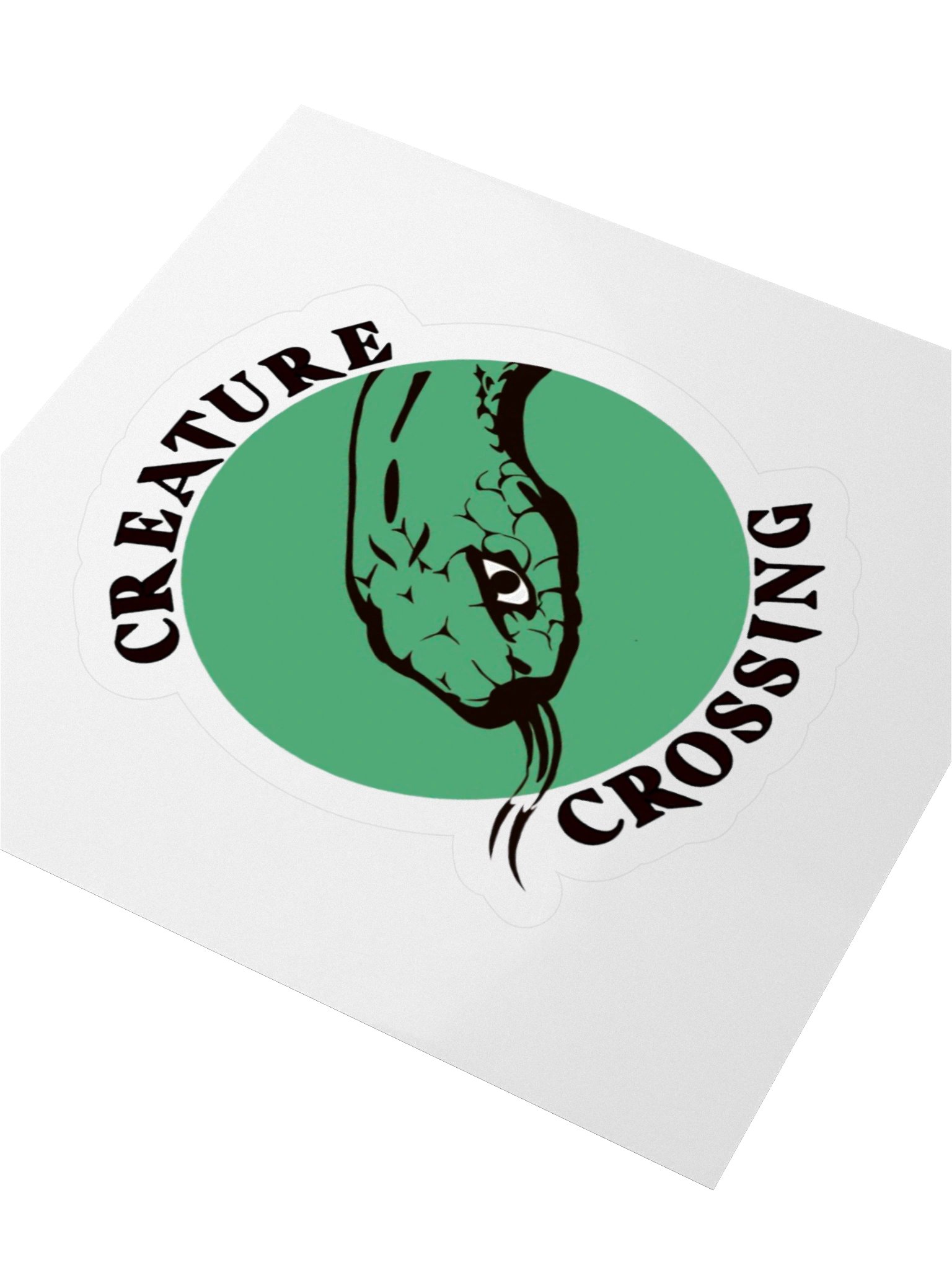 Creature Crossing logo sticker product image (9)