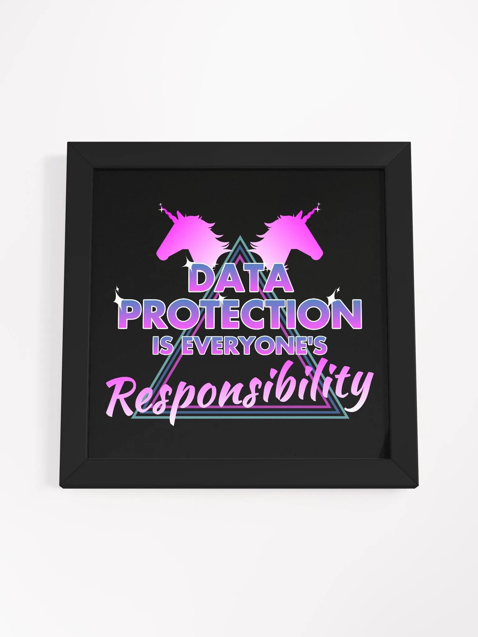 Data Protection framed poster product image (4)
