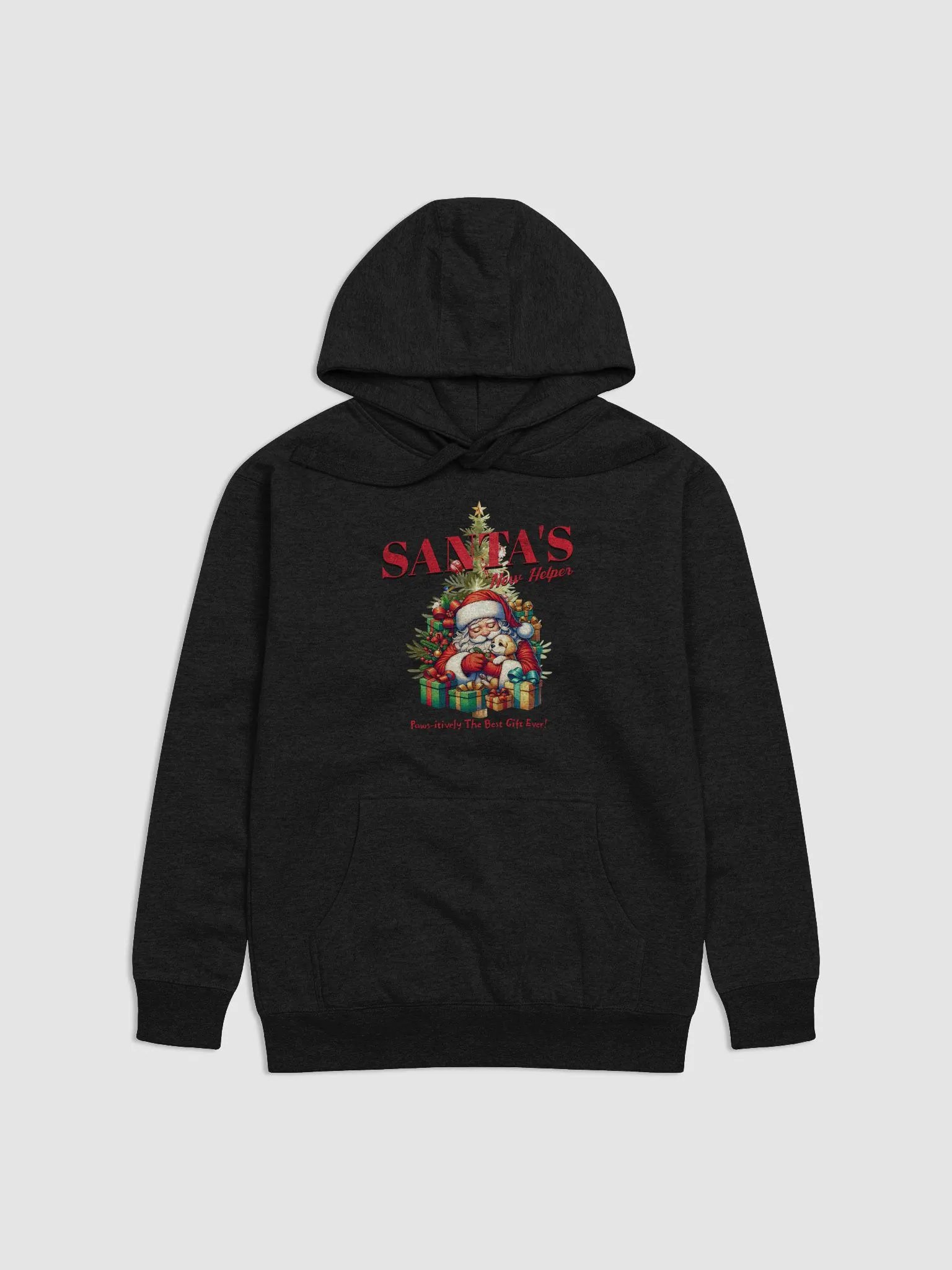 Santa's New Helper - Dog Lovers Christmas Hoodie product image (3)