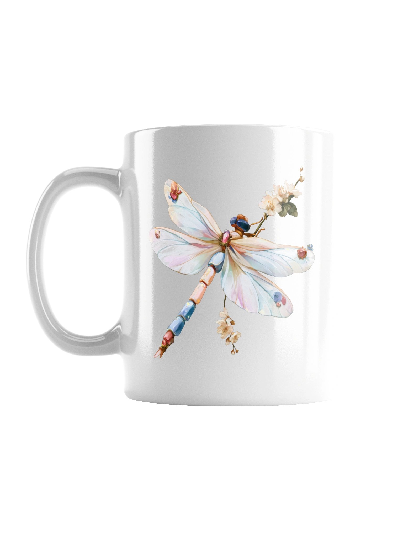 The Dragonfly Resting in Fragrance Ceramic Vessel product image (1)