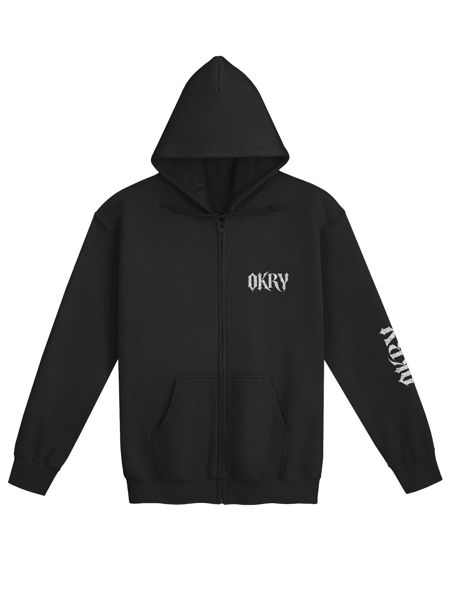 Conway Made Grandma Naughty | OKRY Zip-Up Hoodie product image (3)