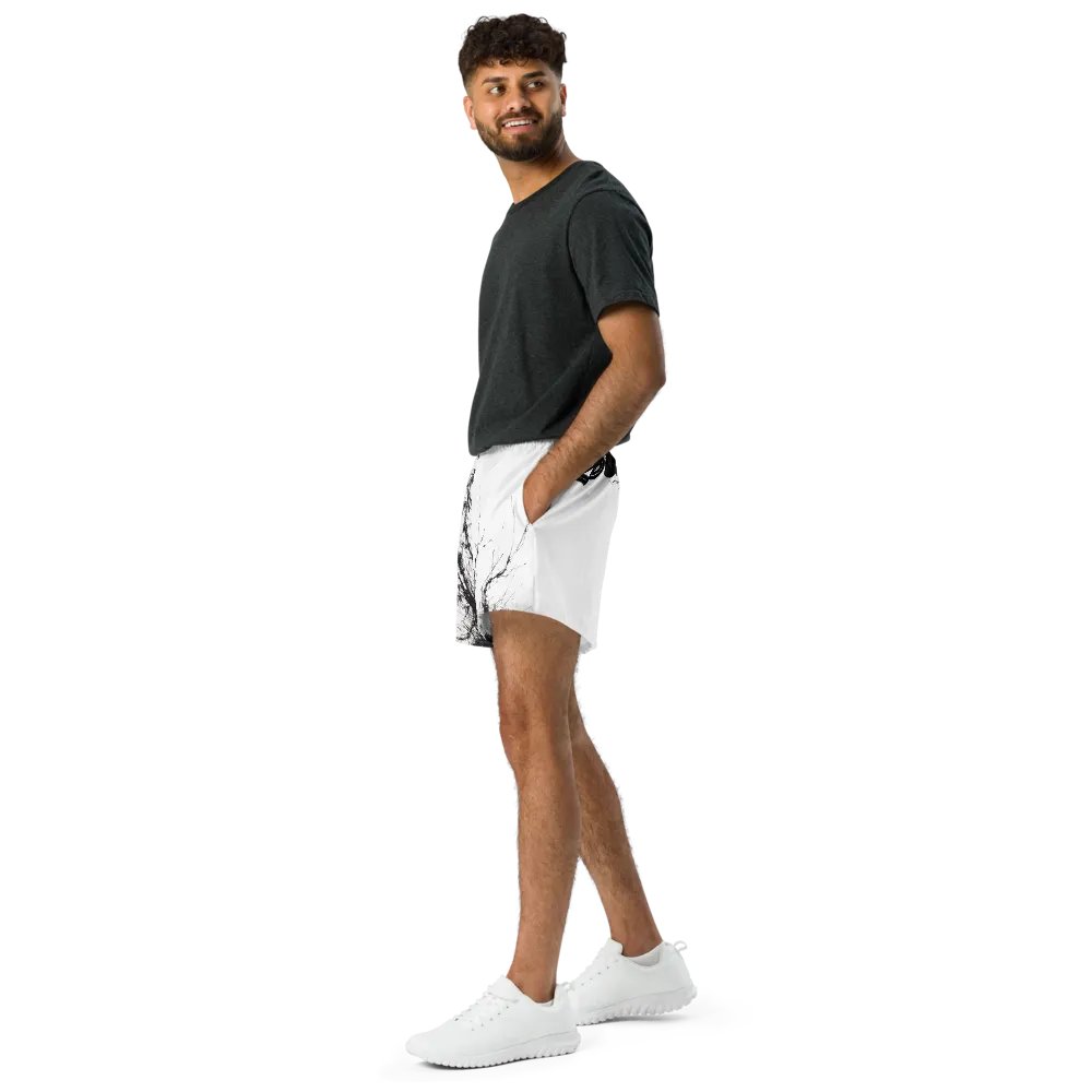Bamboo Print Unisex Athletic Shorts product image (12)