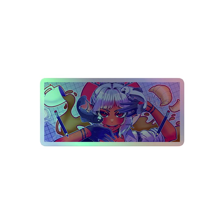 Rise & Grind Holo Sticker product image (2)