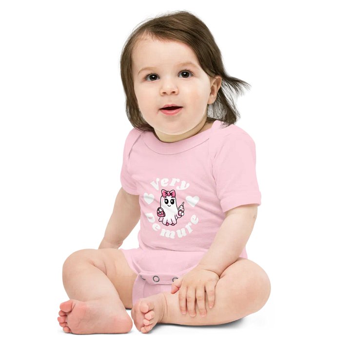 Very Demure Cute Design Ghost Baby One Piece product image (2)