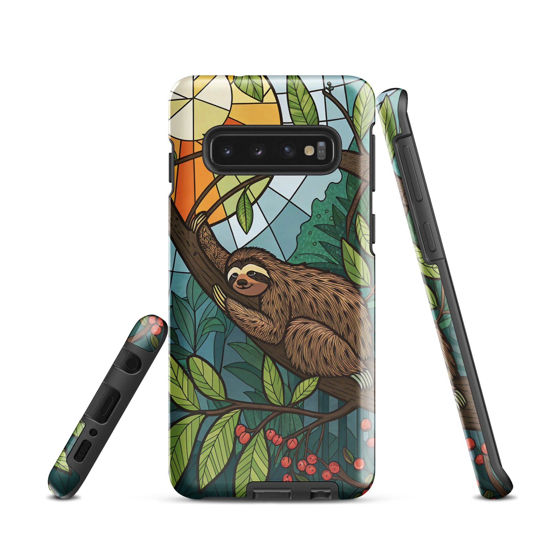 Sloth Serenity Stained Glass Samsung® Tough Case product image (1)