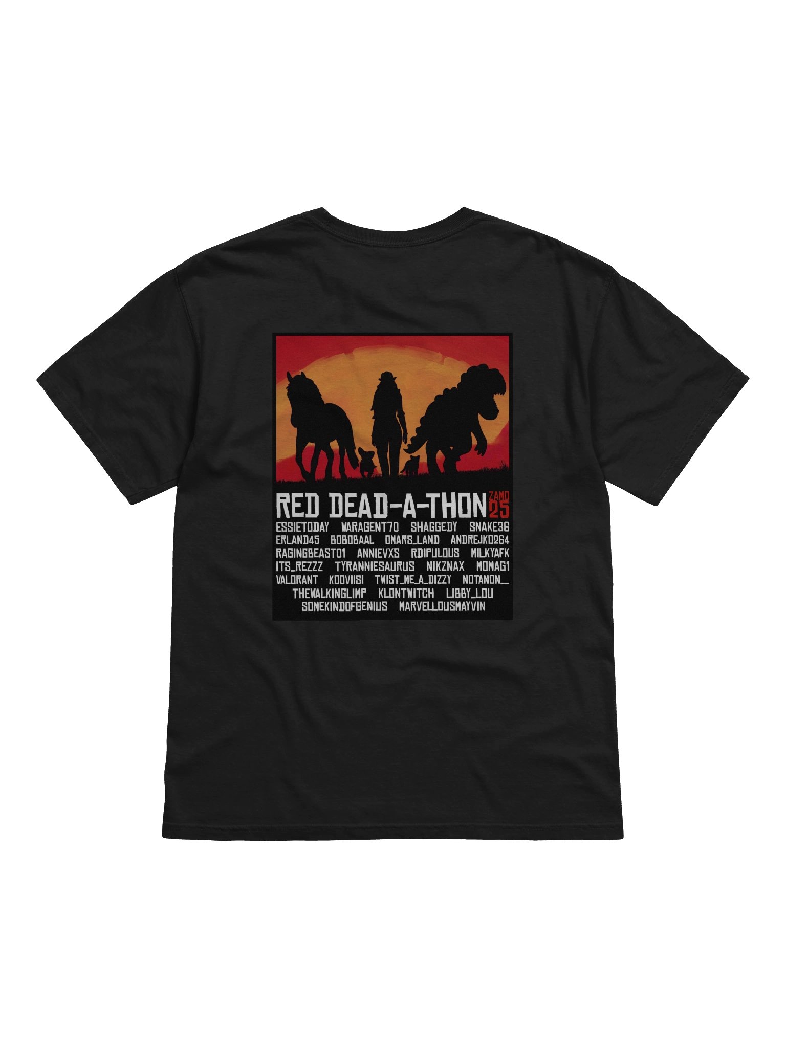 Red Dead-a-thon 25 - Tee product image (9)