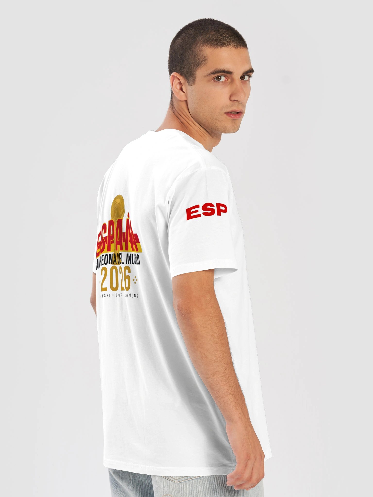 Camiseta Conmemorativa "España Campeona del Mundo 2026" product image (8)