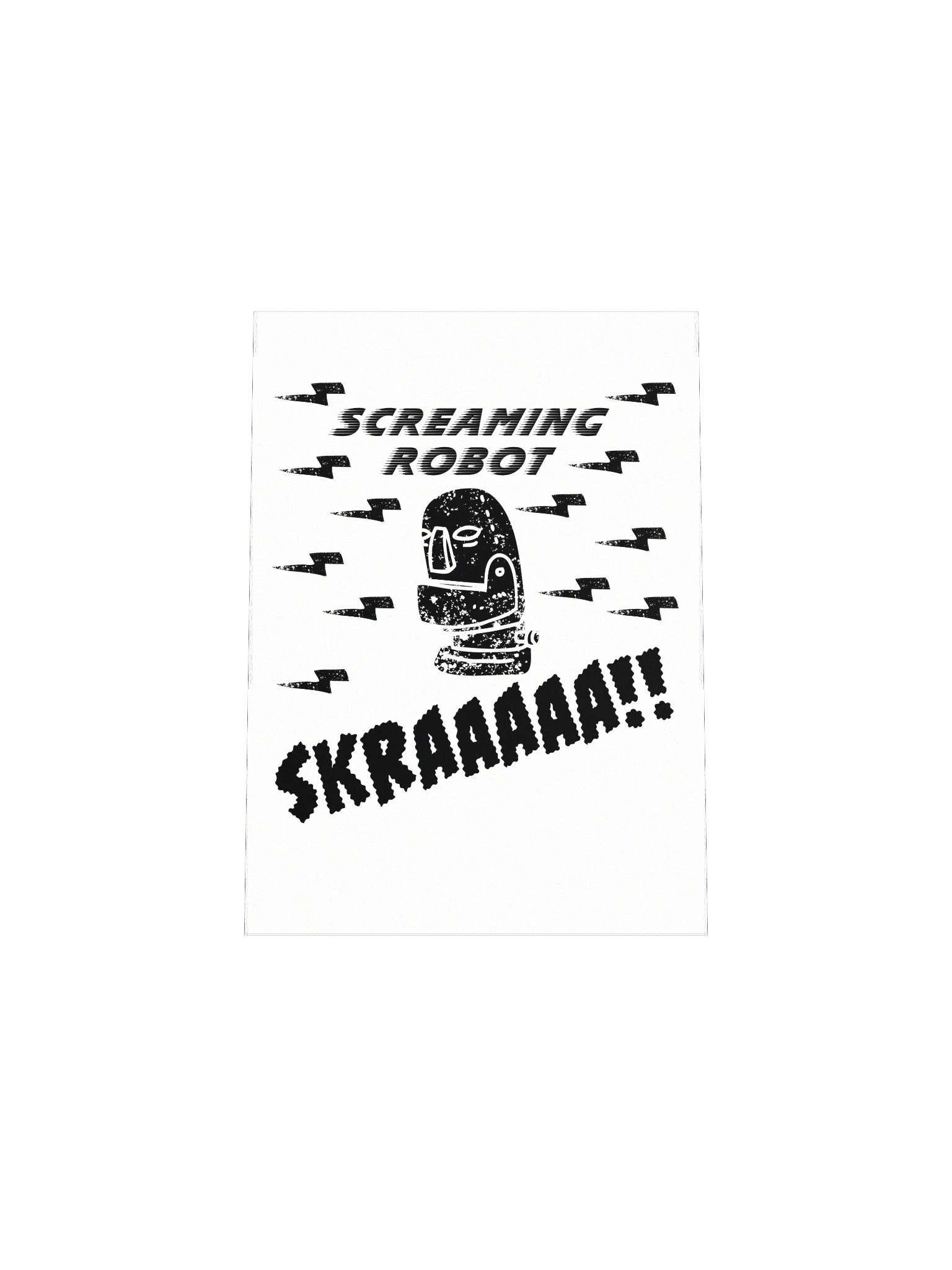 Screaming Robot Poster product image (23)