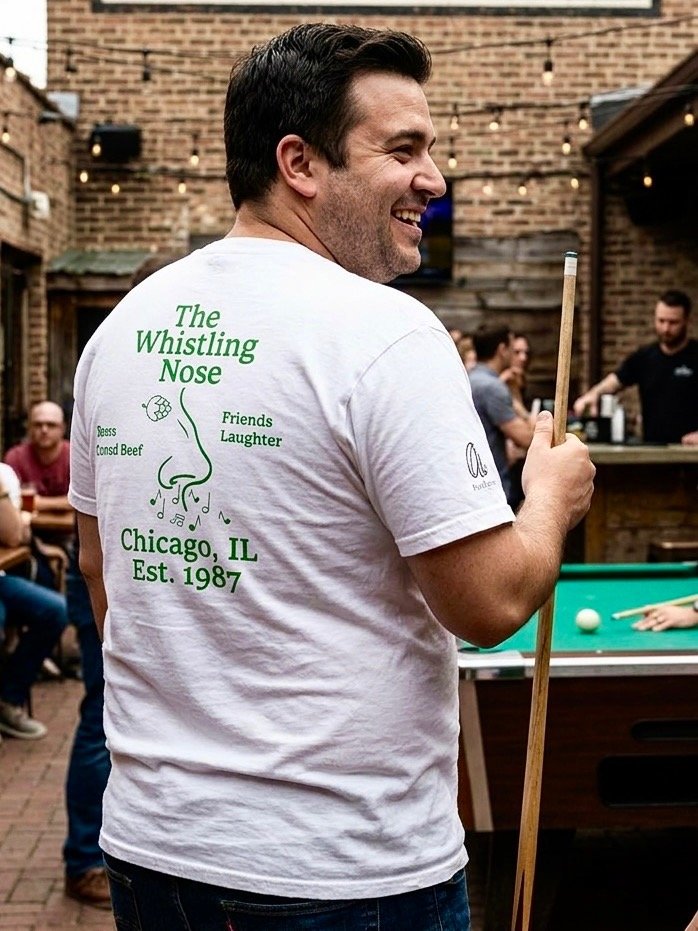 The Whistling Nose Tavern (Green font) product image (2)