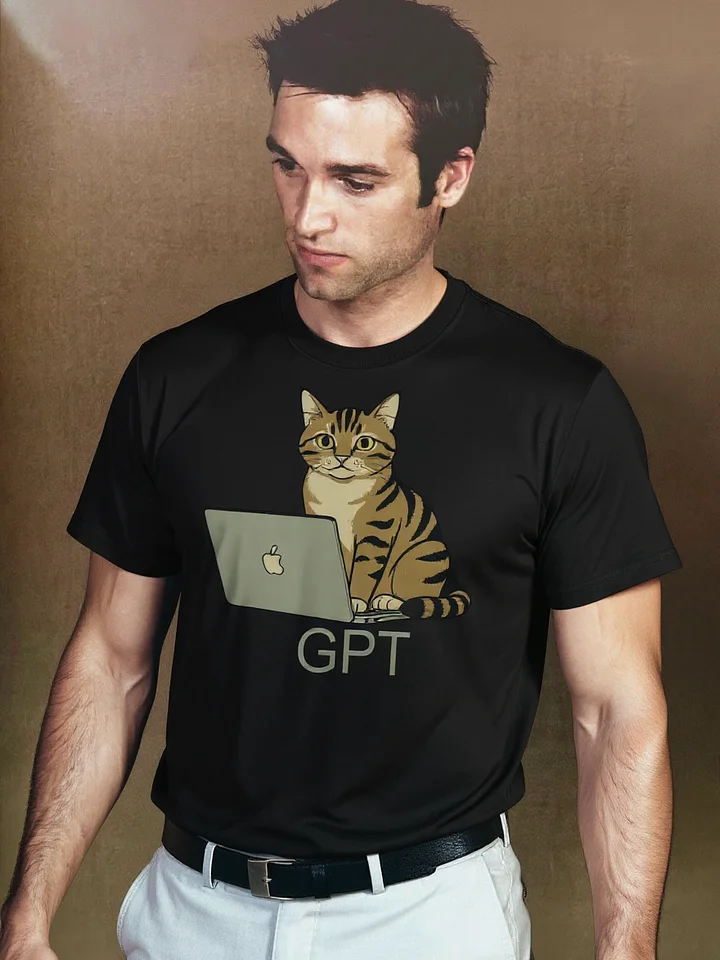 Tabby Tech Cat T-Shirt product image (1)
