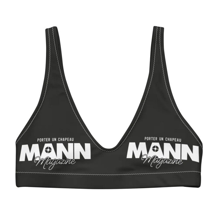 MANN Magazine Black Padded Bikini Top product image (2)