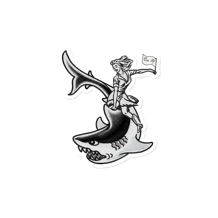 Shark Rider Magnet product image (2)