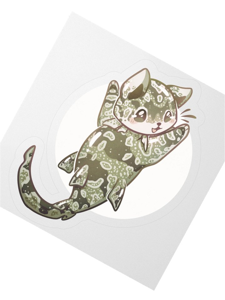 CATSHARK - Spotted wobbegong shark - sticker product image (2)