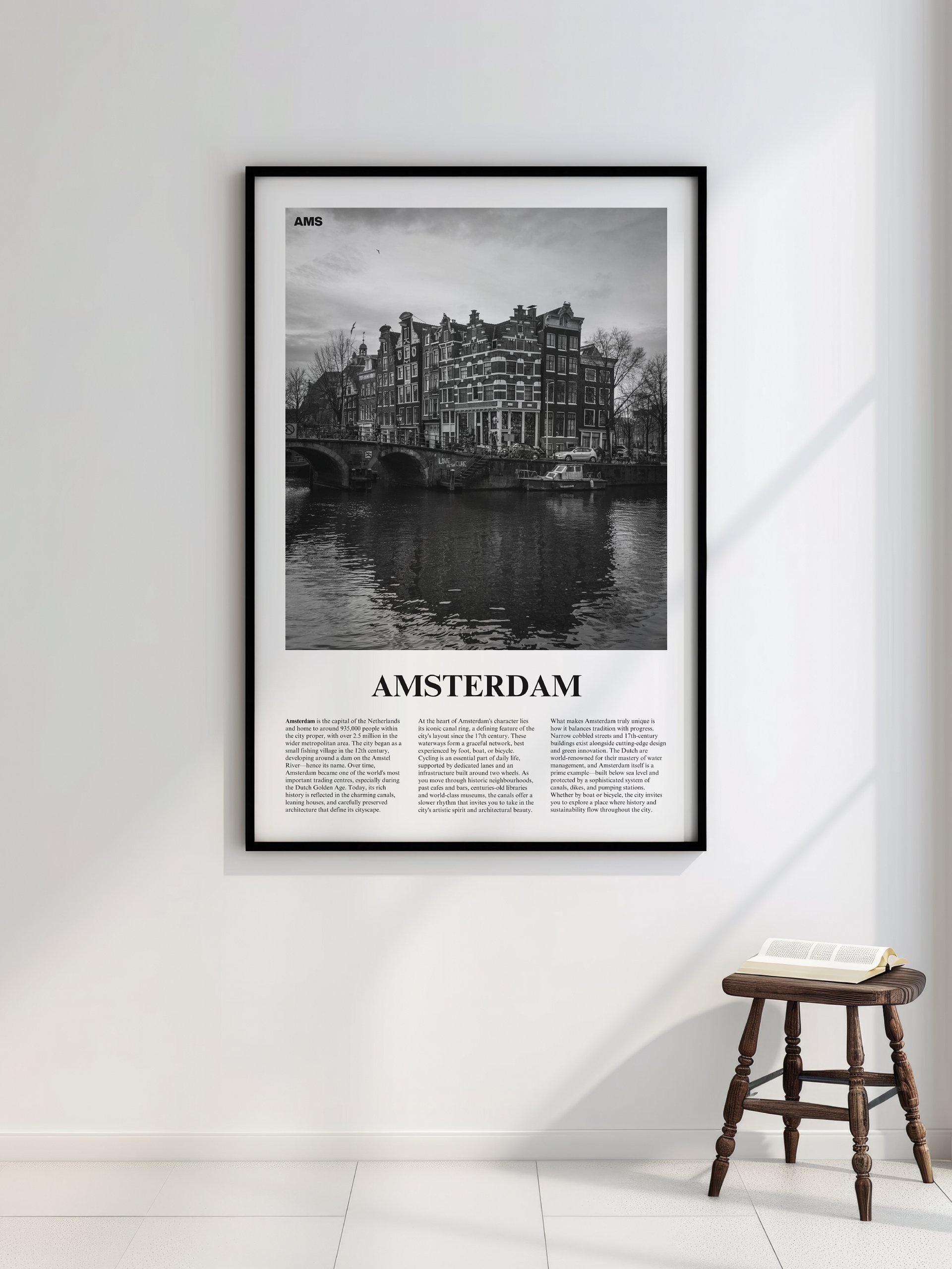 Amsterdam 04 Newspaper Poster product image (2)