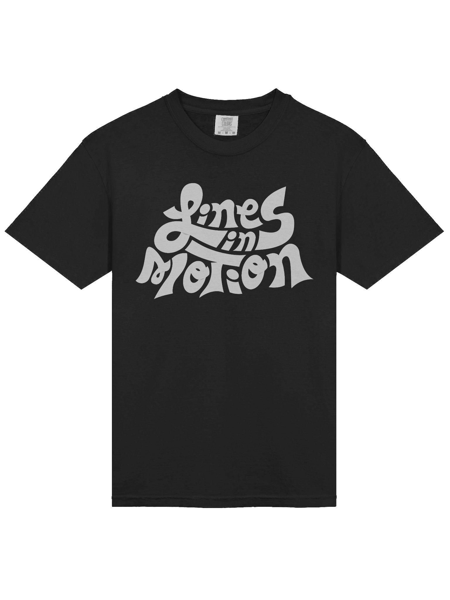 Psychedelic-esque logo B&W product image (3)