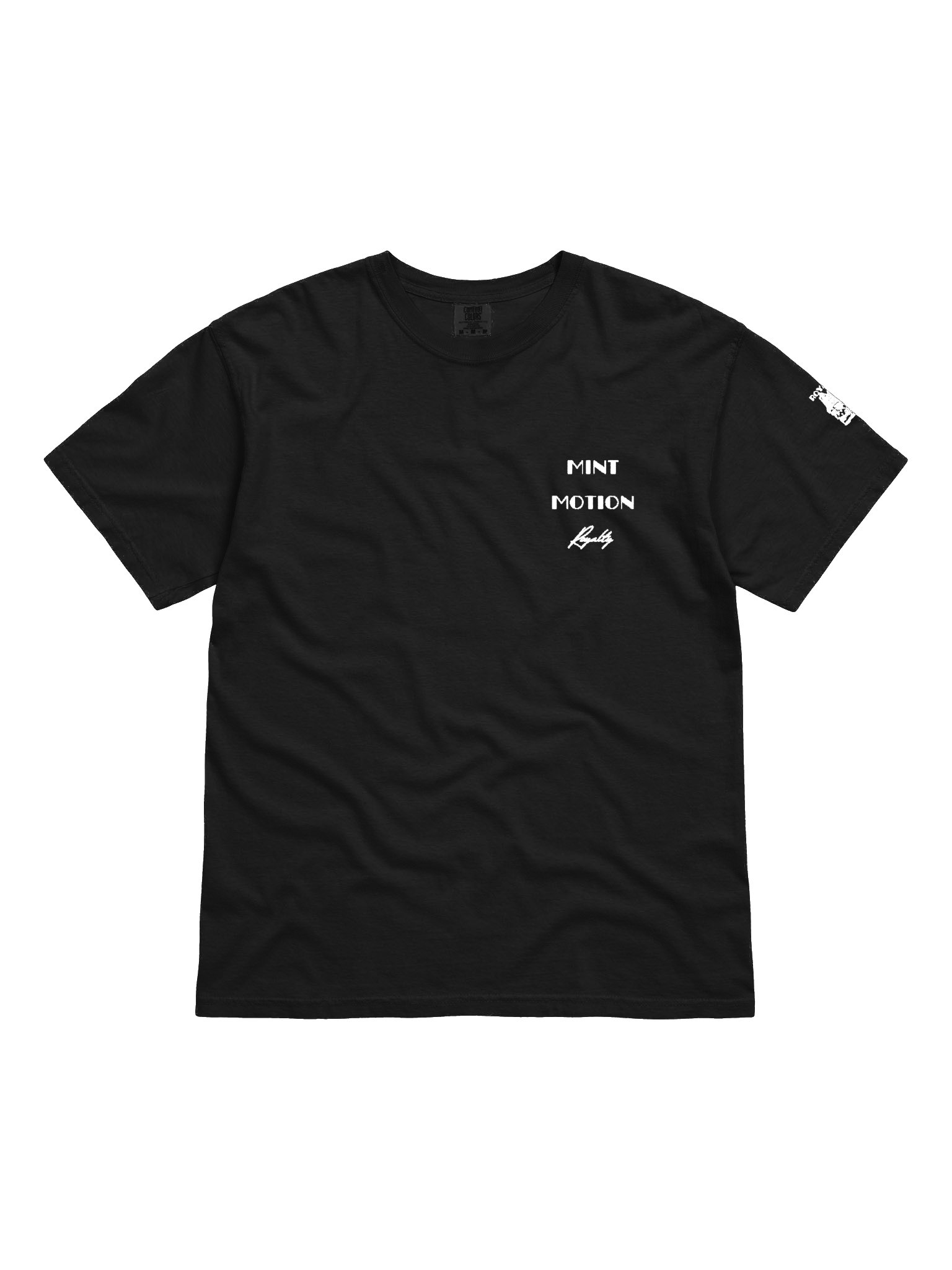 White Print Royalty Series Premium Cotten Tee product image (11)
