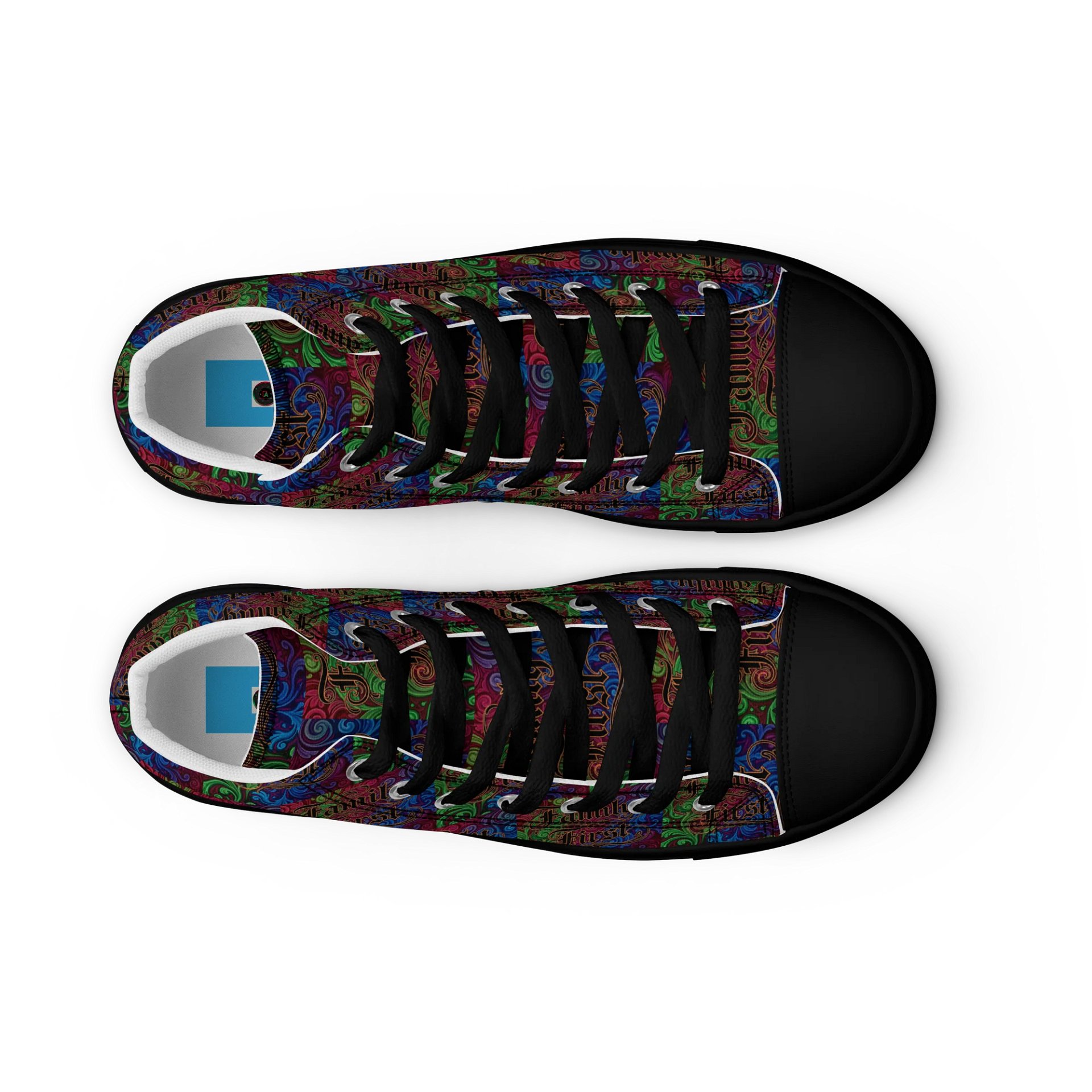 Men's Family First Hi Top Canvas Shoes product image (9)