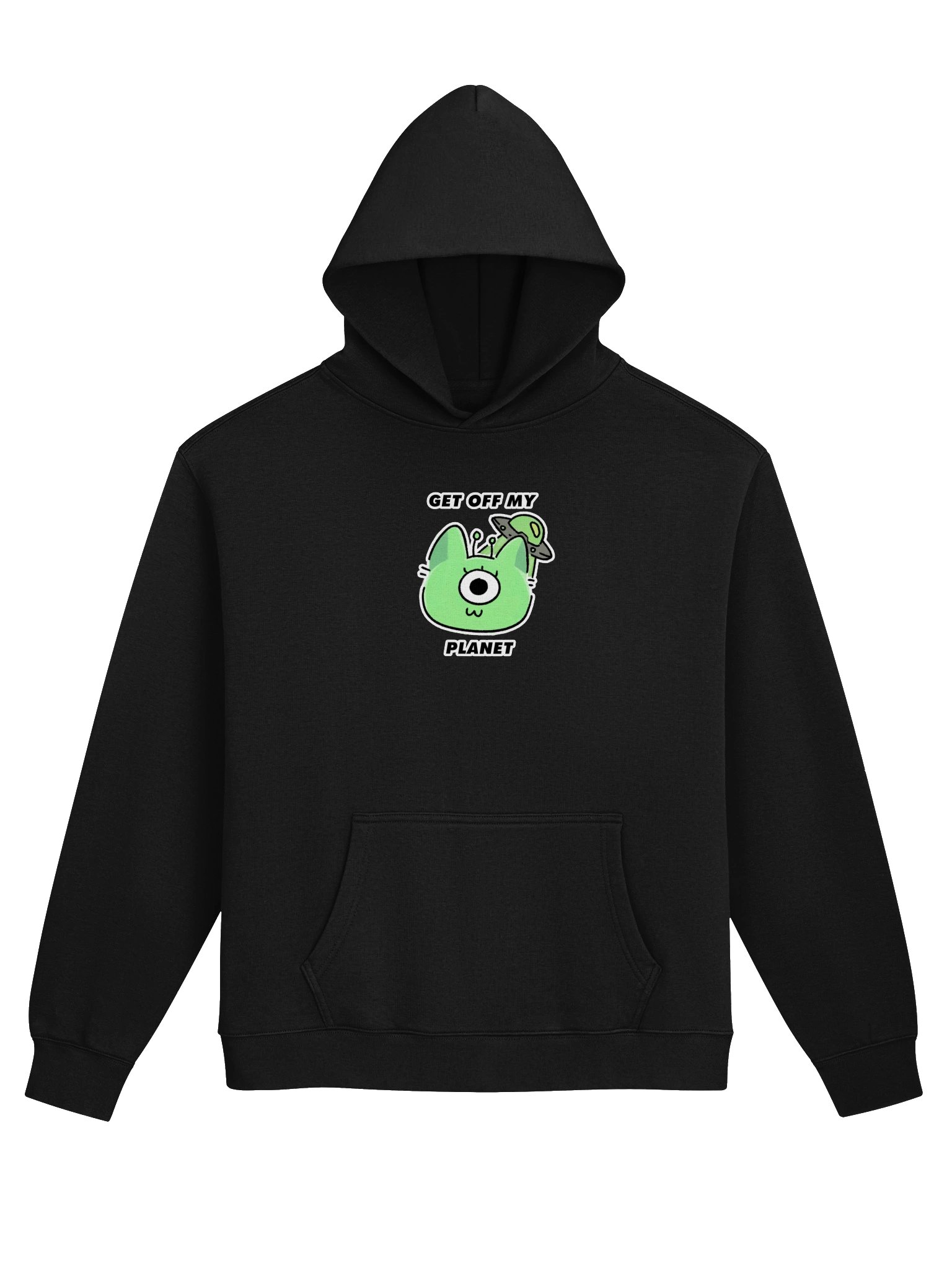 Get Off My Planet Alien Hoodie product image (5)