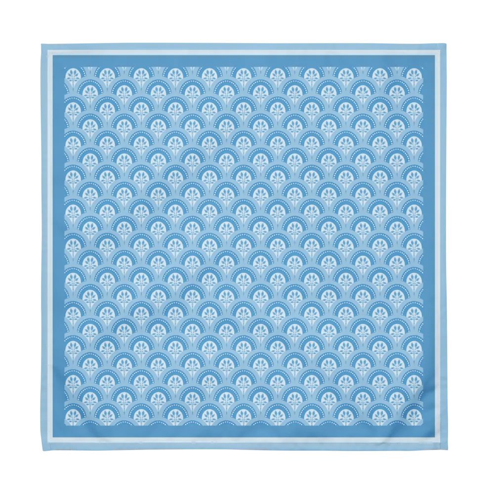 Le Blue Deco Cloth Napkin Set – Elegant Art Deco Dining (4-Piece) product image (2)