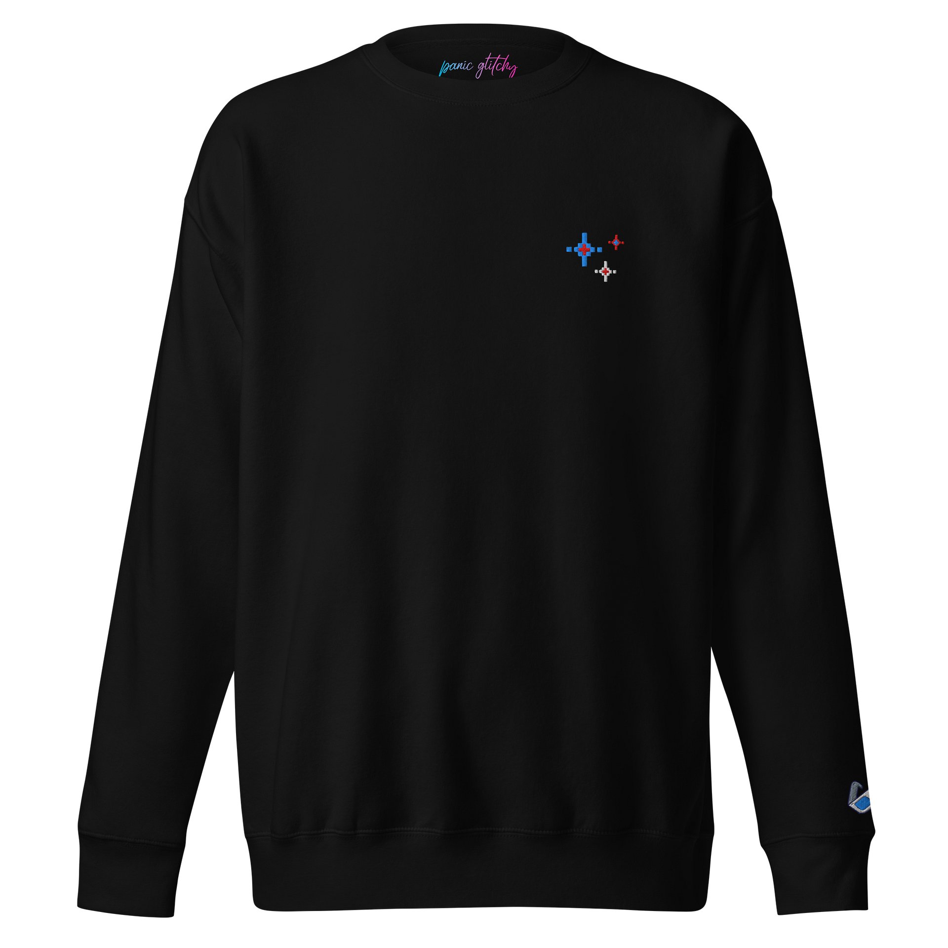 Introverted Gamer Club "anaglyph'd" sweatshirt product image (3)