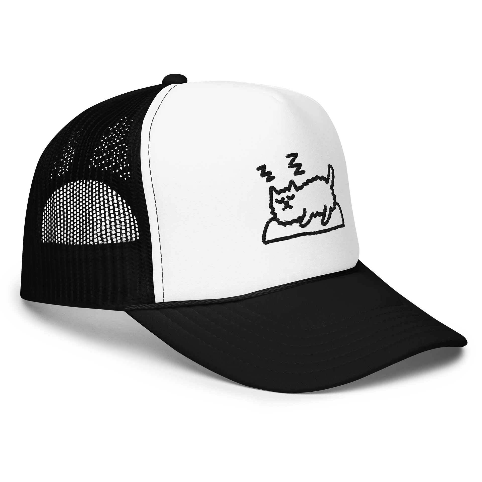💤 Catching Z's | Black Trucker Hat 🧢 product image (3)