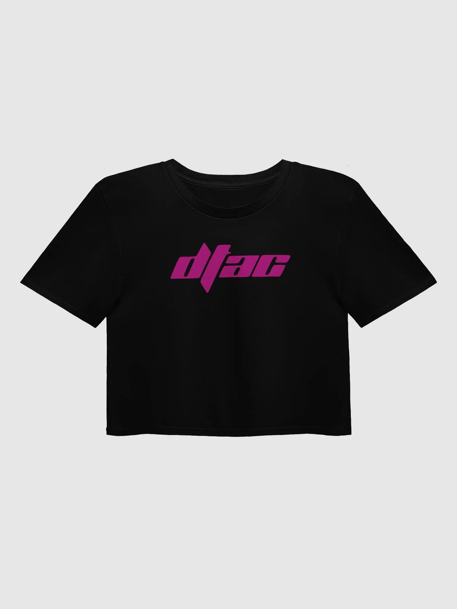 Bold Pink 'DTAC' Women's Crop Top product image (1)