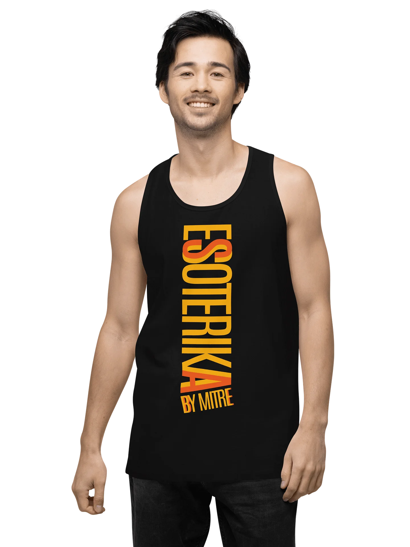 ESSOTERIKAA BY MITRE LOGO MEN'S TANK TOP product image (3)