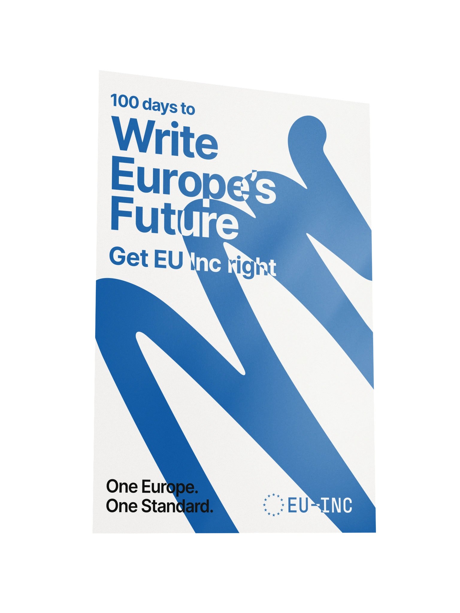 Poster White - Write Europe's Future product image (3)