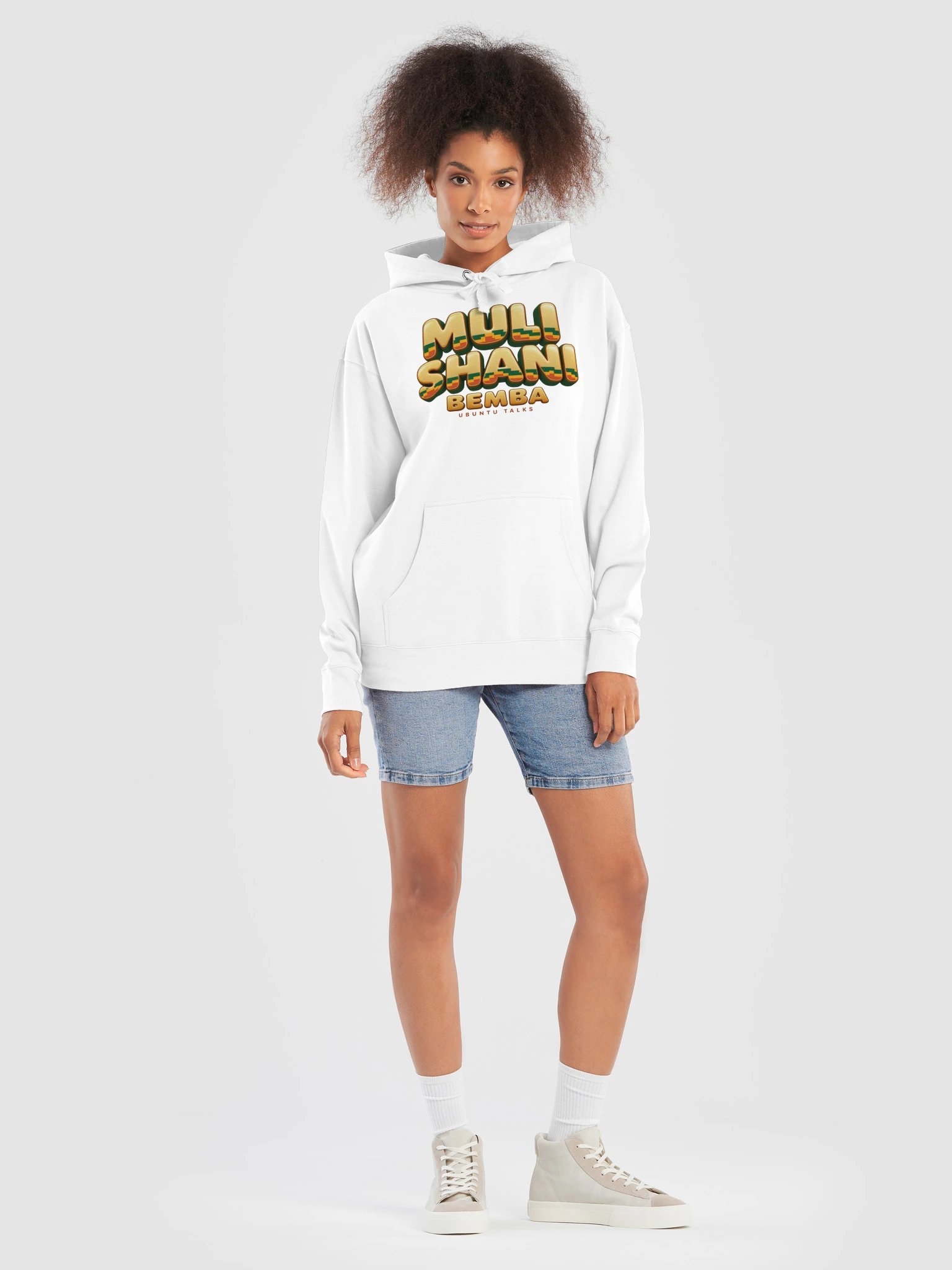 Ubuntu Talks Heritage — MULI SHANI | Bemba Premium Hoodie product image (13)
