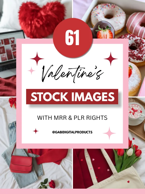 MRR/PLR Valentine’s Day Stock Images product image (1)