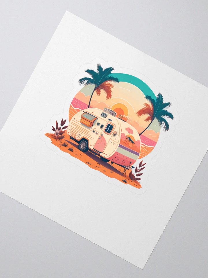 Sunset Adventure Kiss Cut Stickers product image (2)