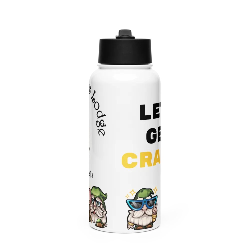 Let's Get Crafty Beverage Bottle product image (1)