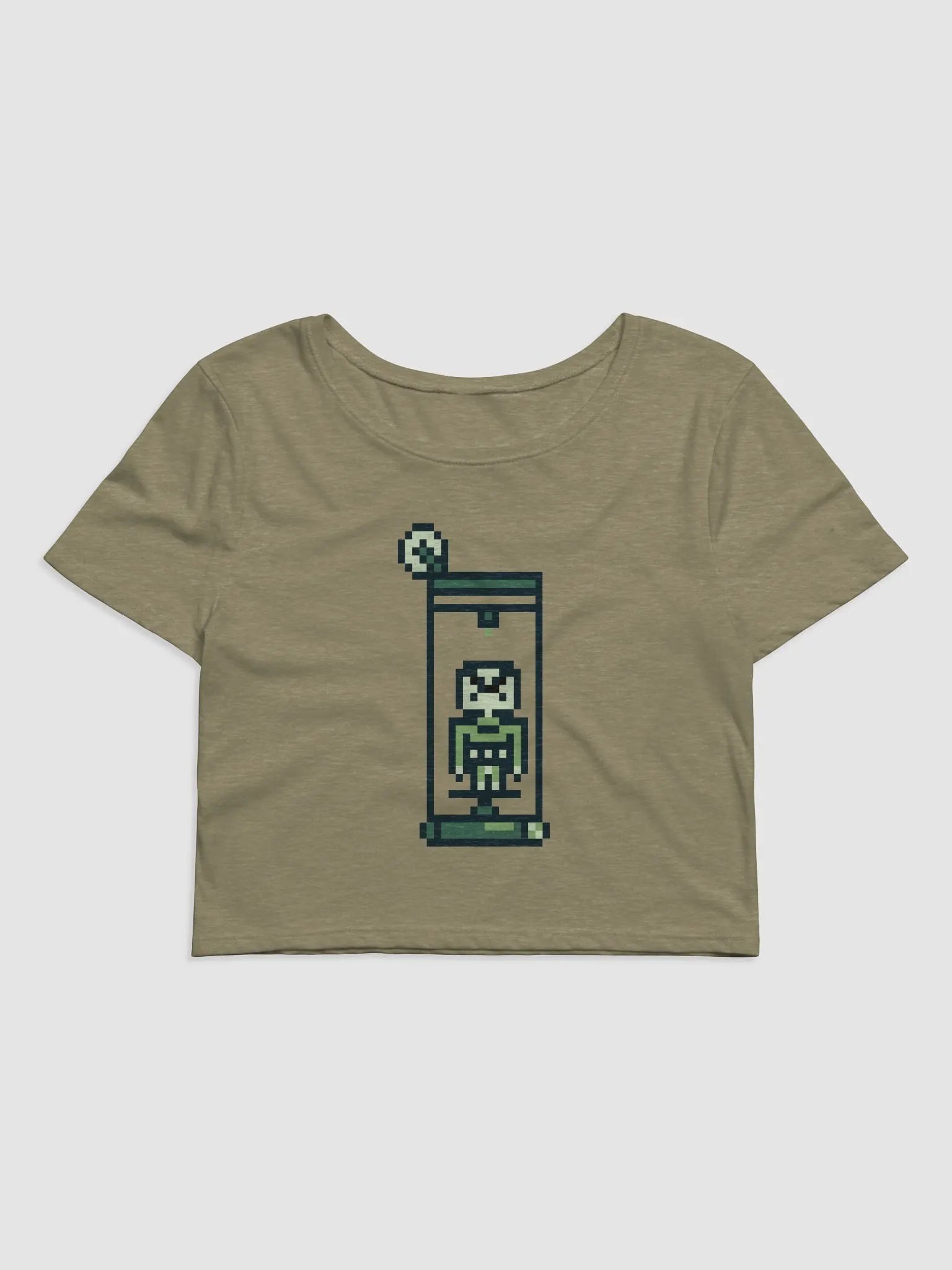 Necro Wars Game Over? x Bella+Canvas Crop Top product image (4)