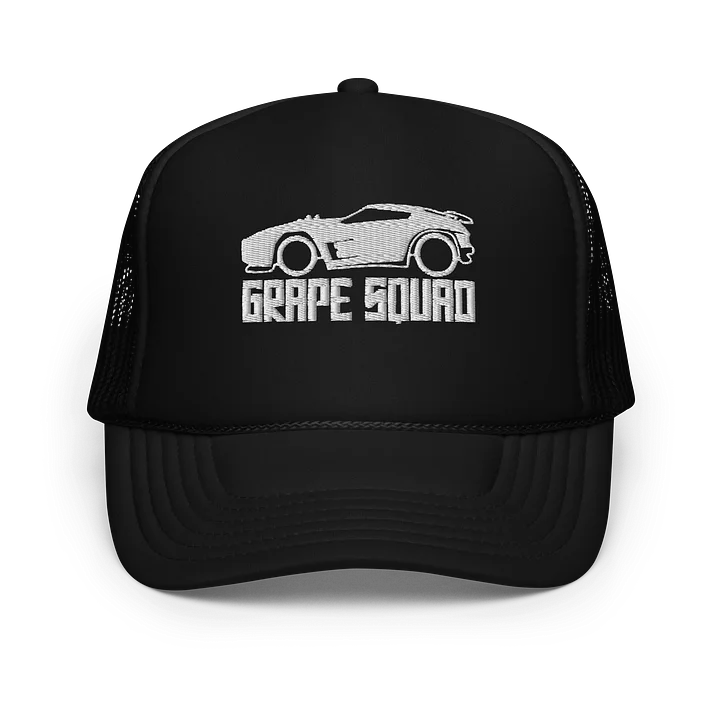 Grape Squad Dominus Embroidered Trucker Hat v1 product image (1)
