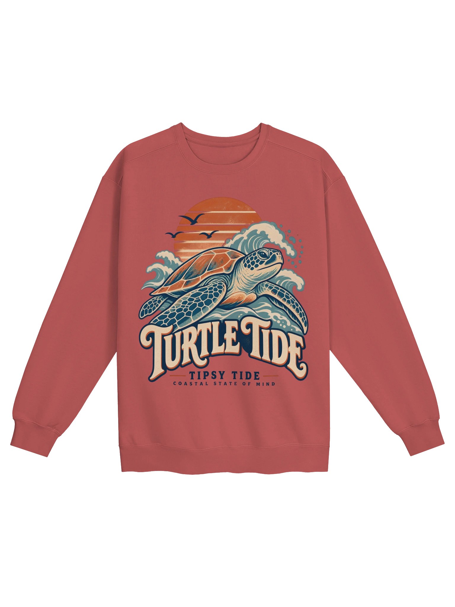 Tipsy Turtle Crewneck (Front) product image (1)