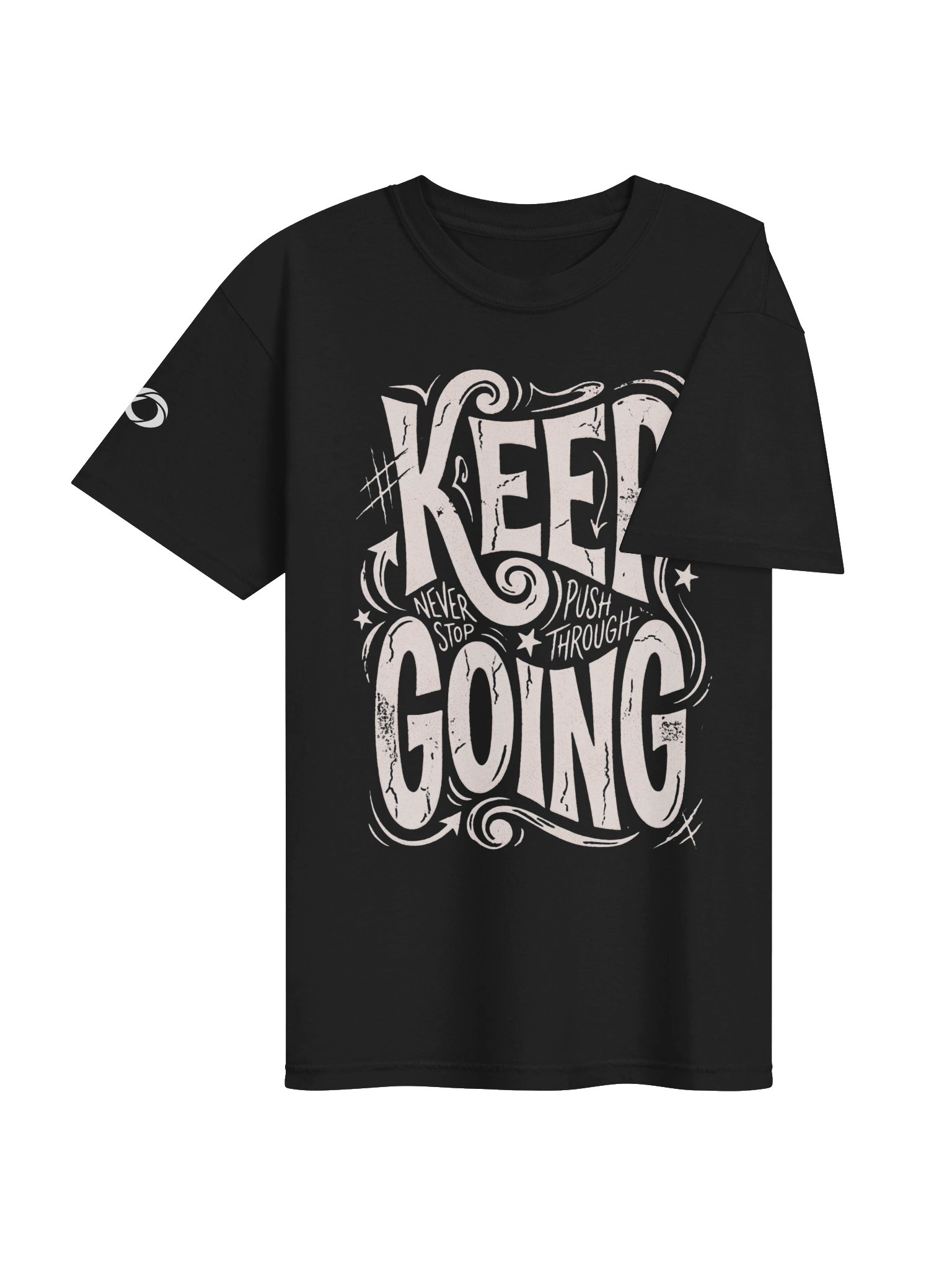 Keep Going — Vintage Motivational Typography Tee product image (9)