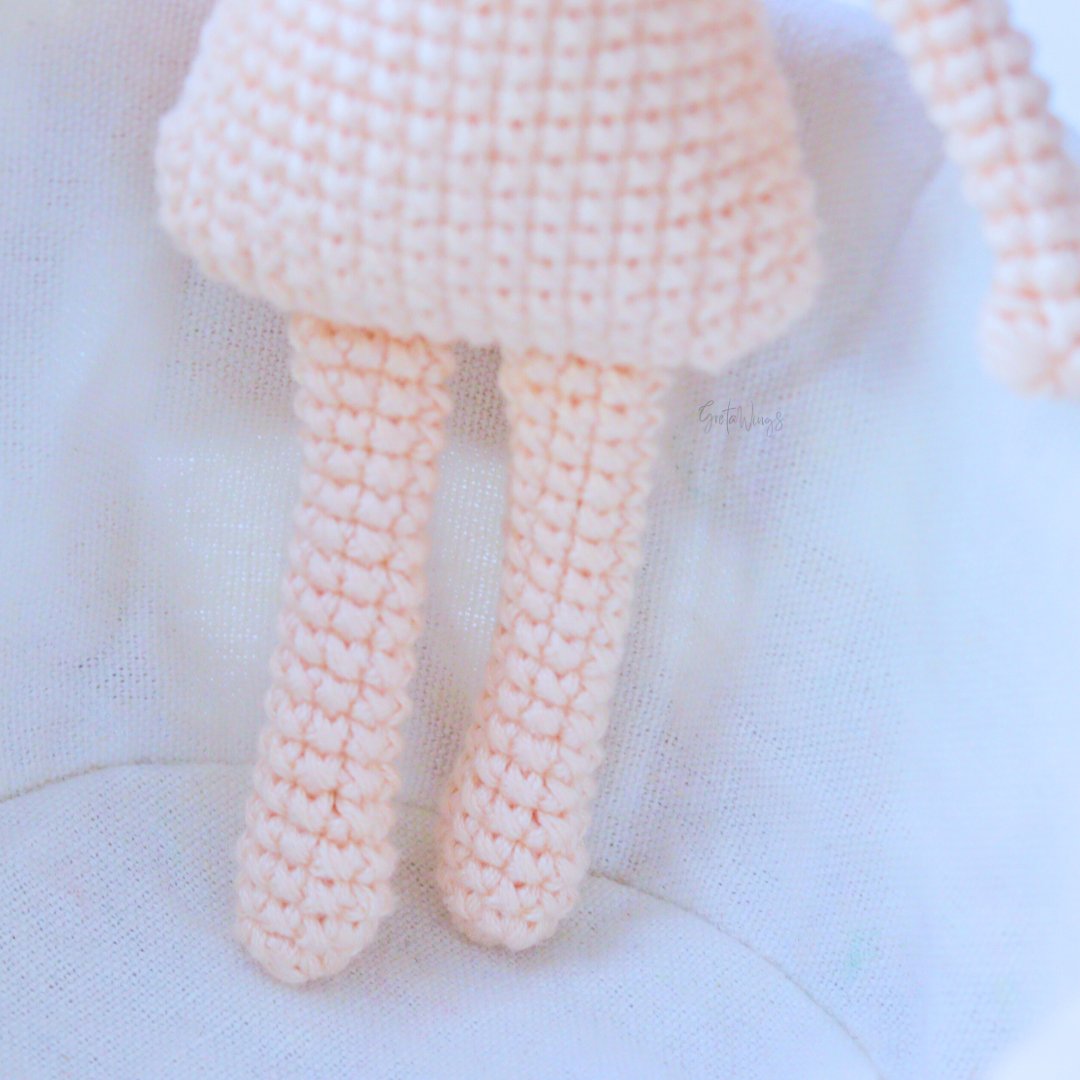 Crochet Doll Base Pattern - Amigurumi Body for Custom Dolls (Digital Download) product image (3)