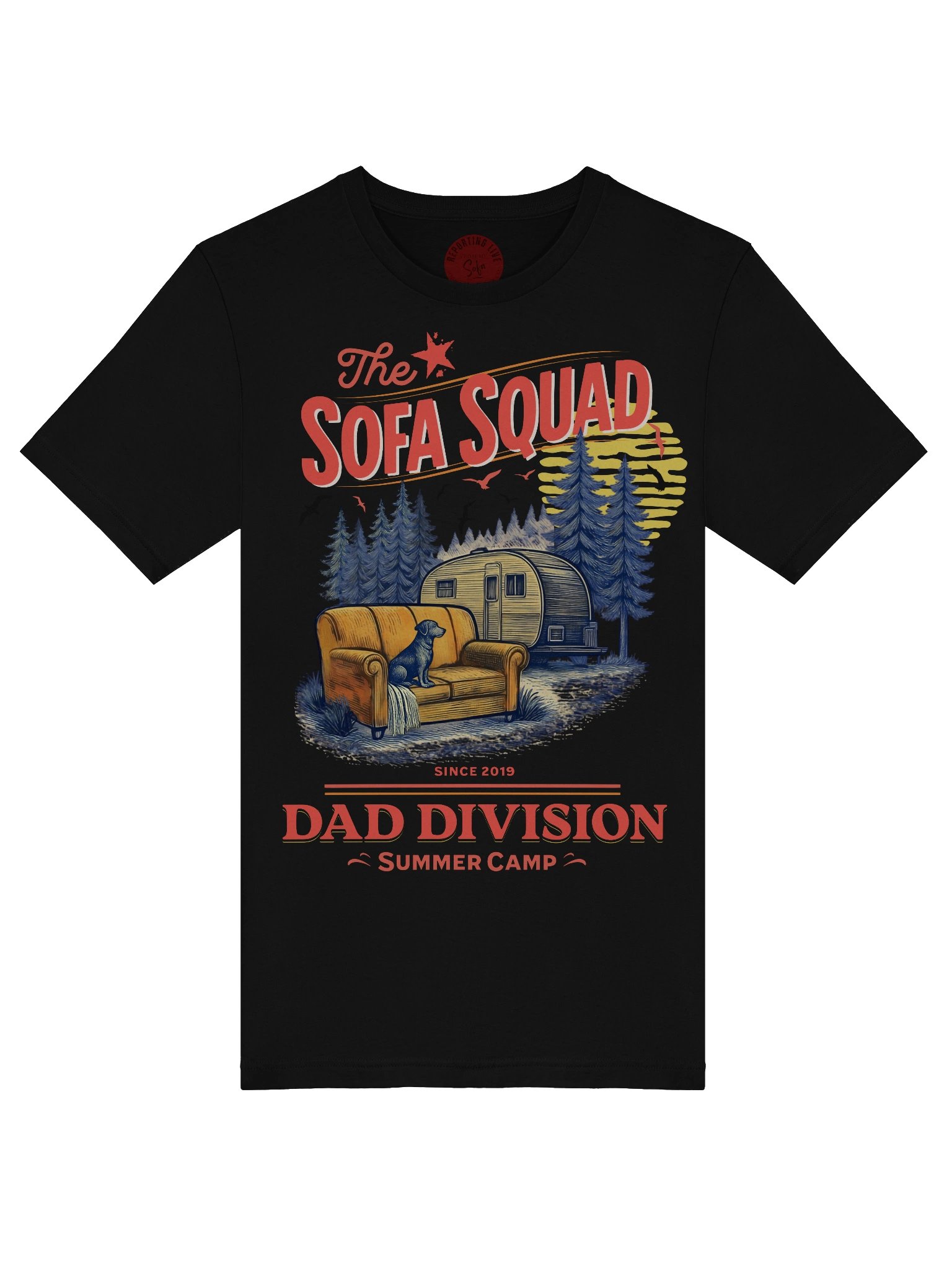Sofa Squad Dad Division Shirt product image (37)