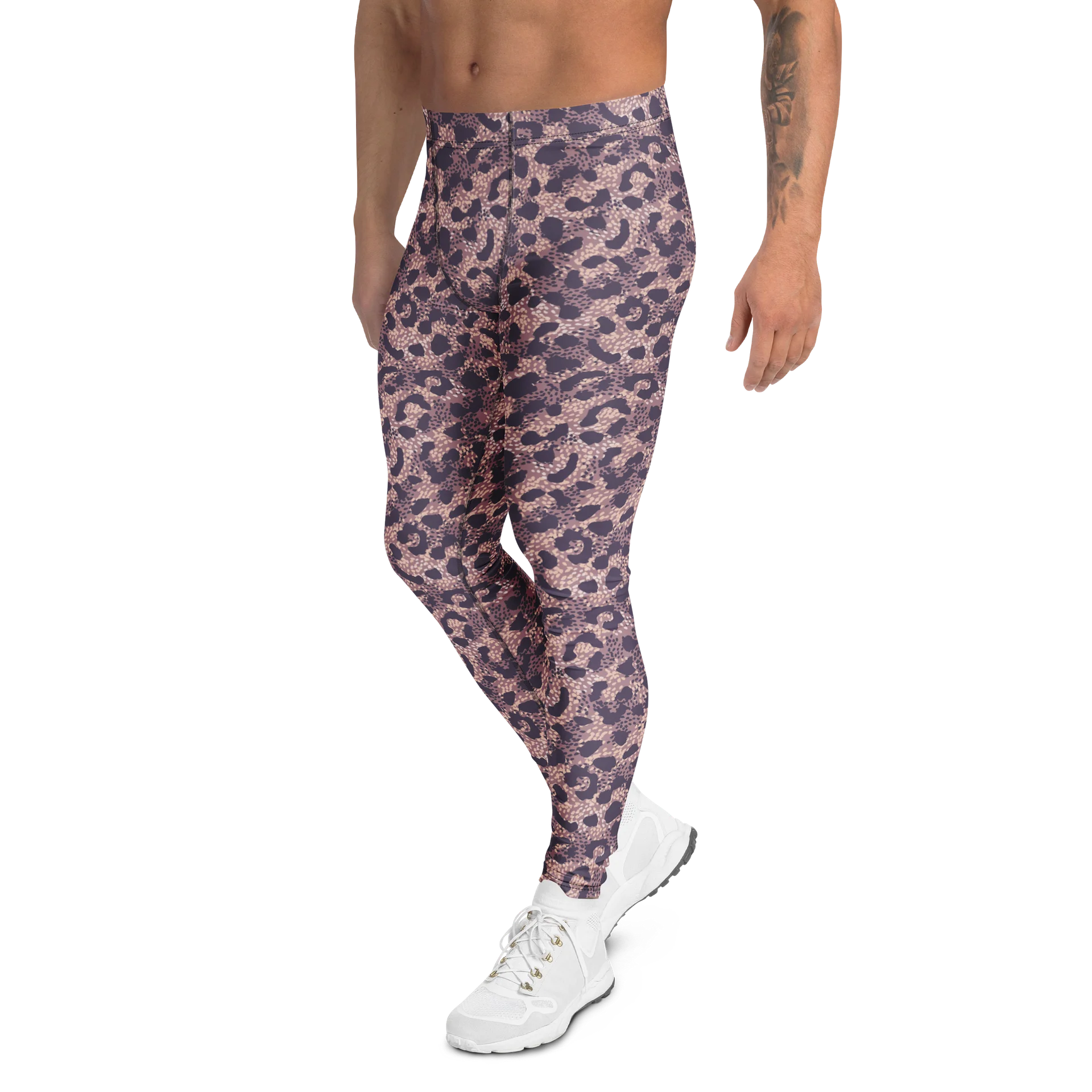 Unique Design Men's Leggings with Bold Animal Print product image (4)