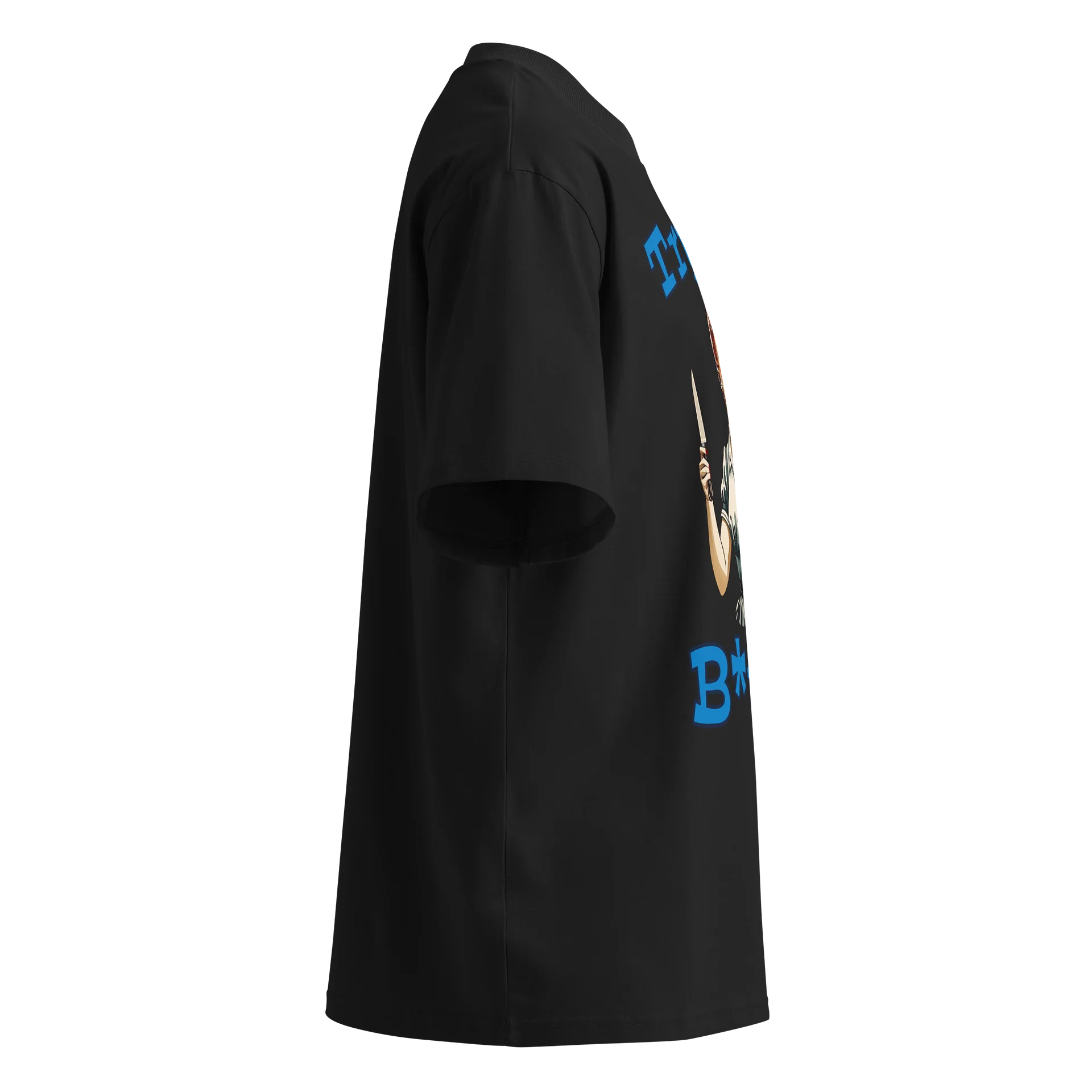 Try Me B*tch - Funny Meme T-Shirt - Stanley/Stella Unisex Organic Oversized T-Shirt SATU020 product image (10)