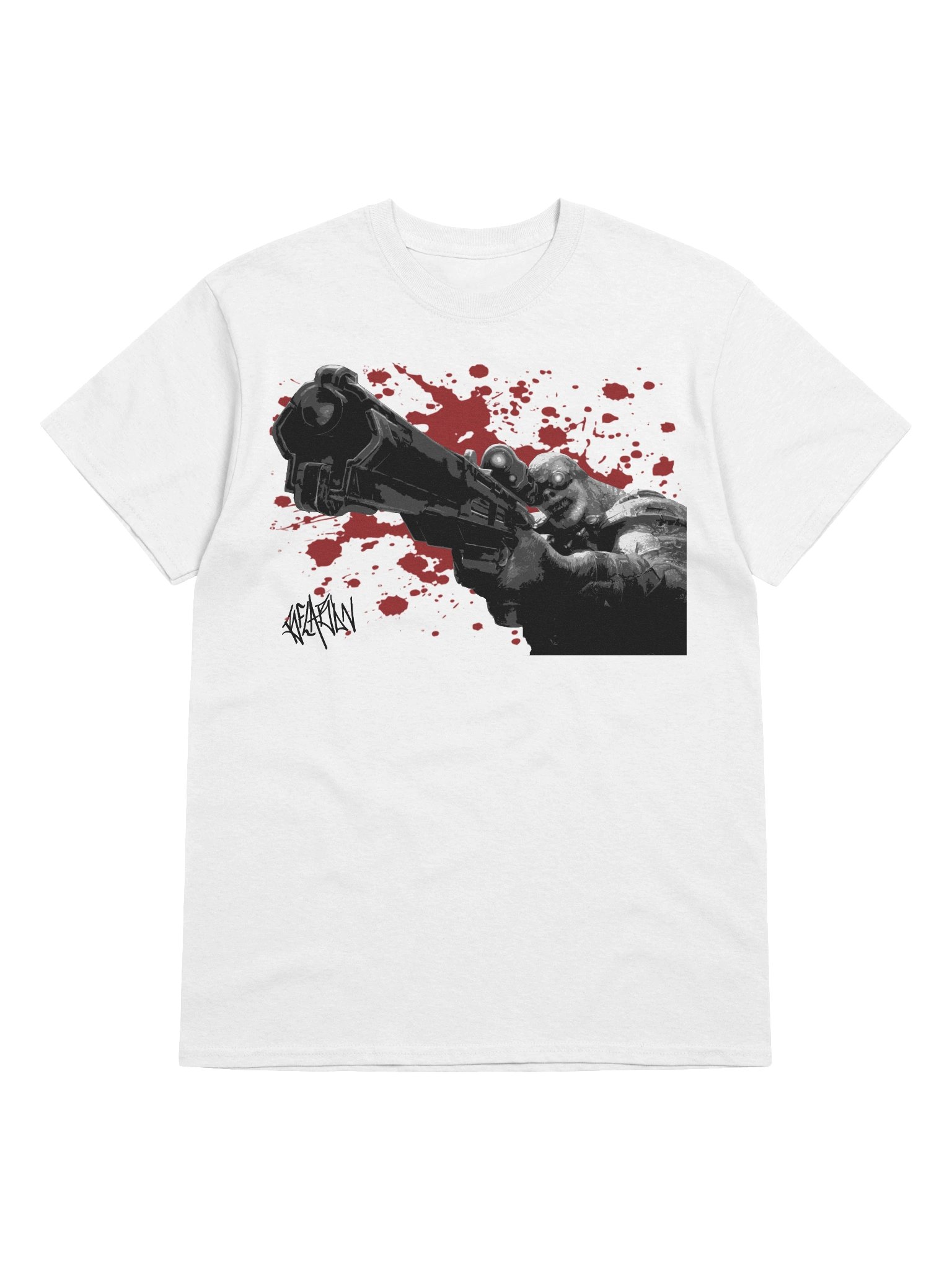 Sniper painting tee (White) product image (5)