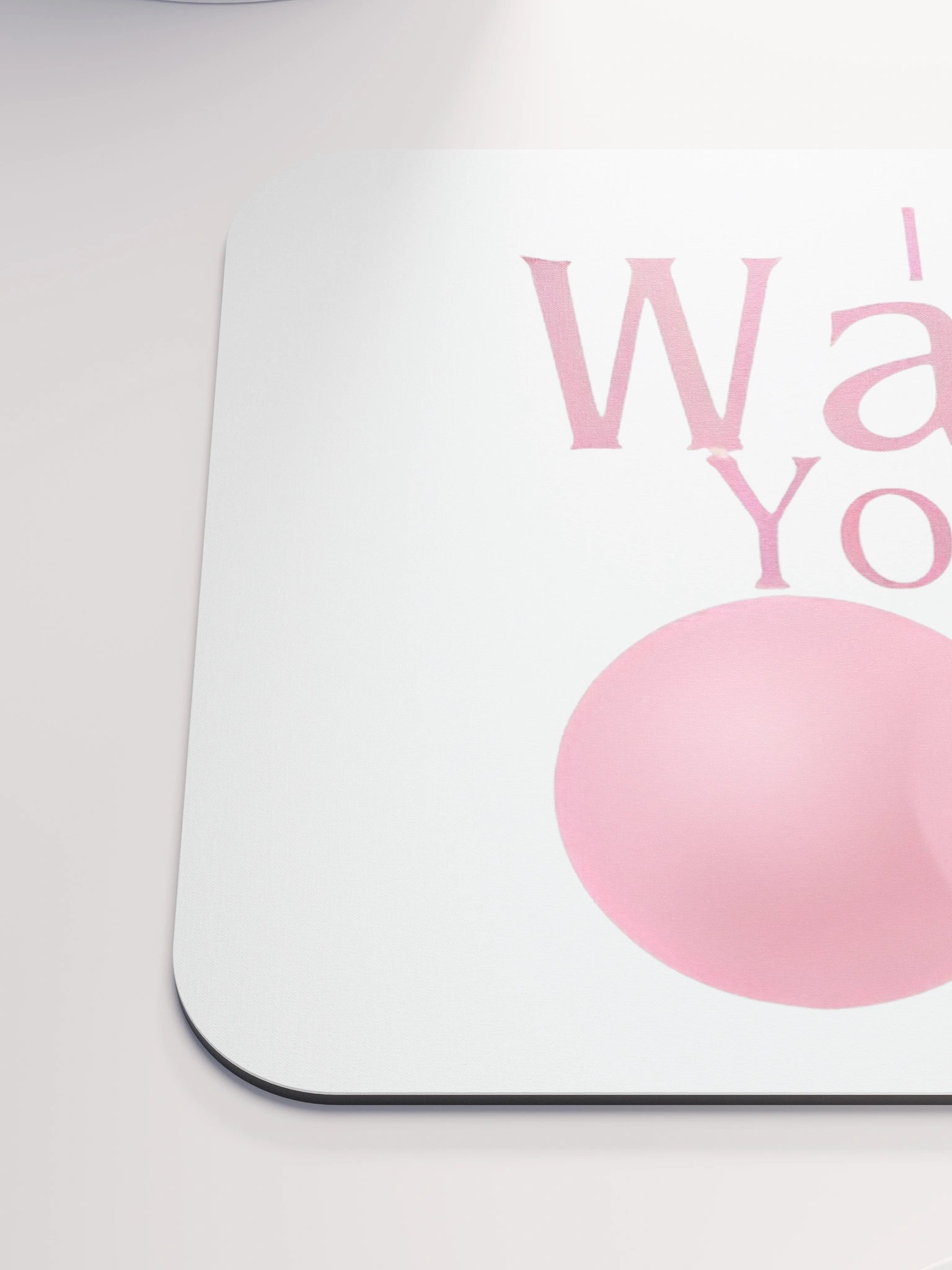 Whimsical Pink Mouse Pad product image (6)