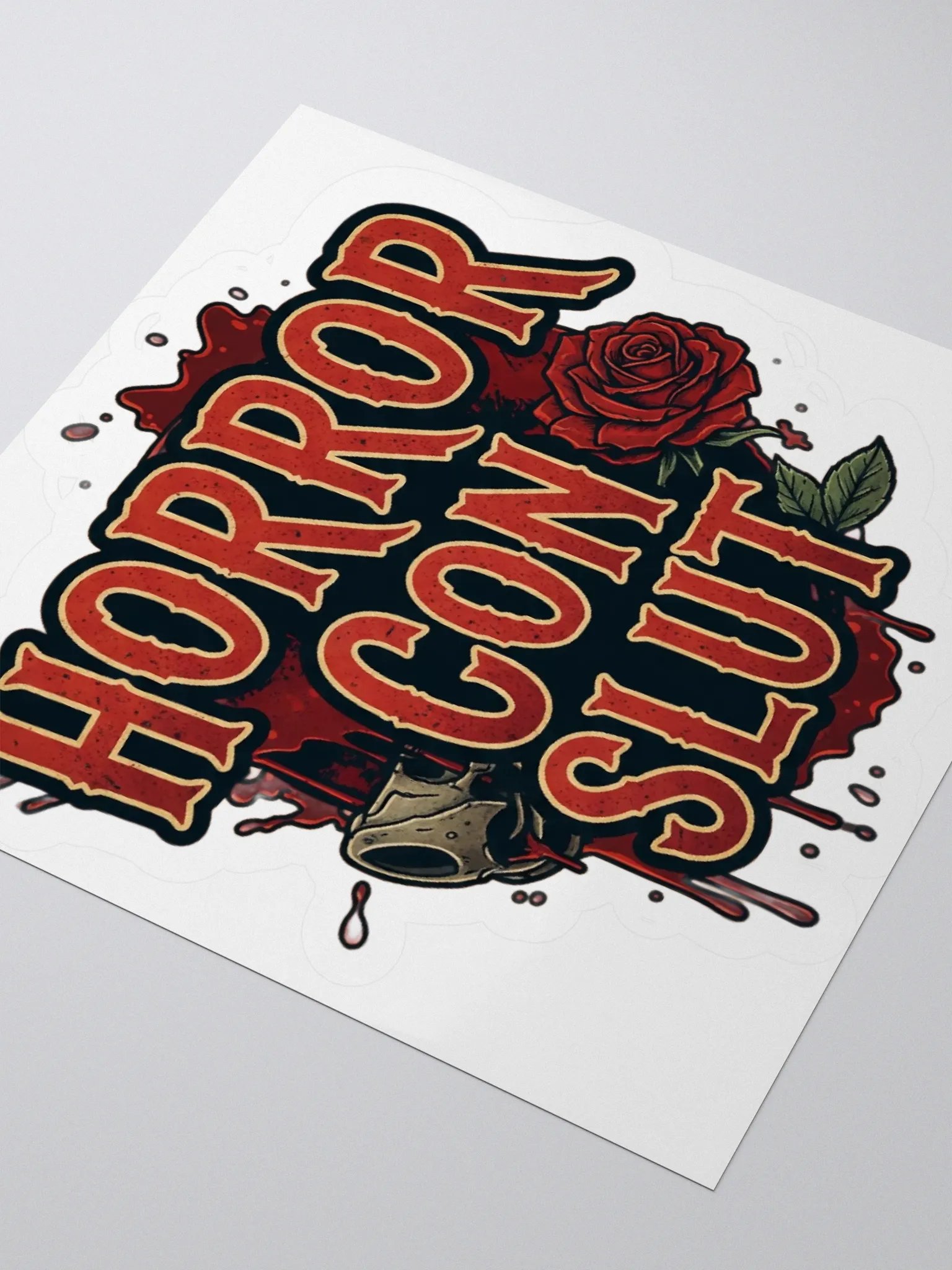 Horror Con Slut Sticker product image (9)