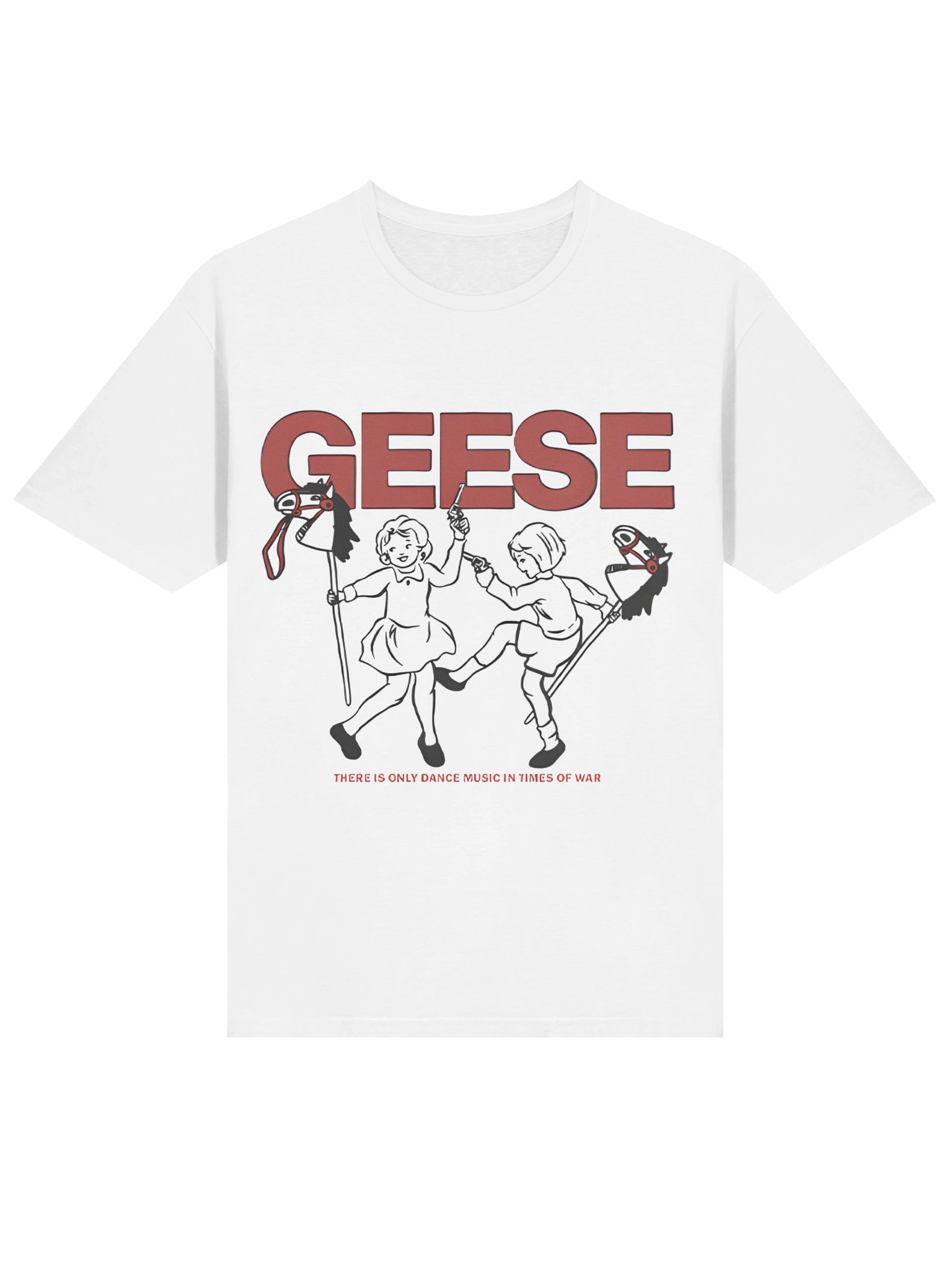 Geese There Is Only Dance Music In Times Of War T-Shirt product image (2)