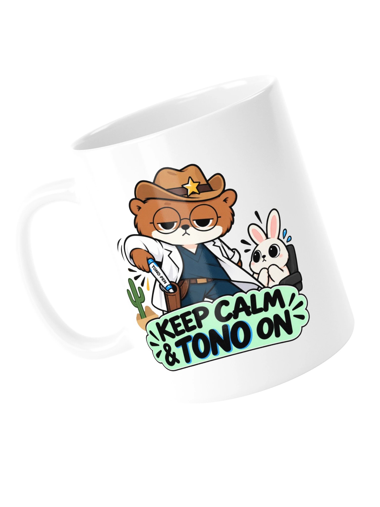 Sleepy Optometrist Keep Calm & Tono On Mug product image (5)