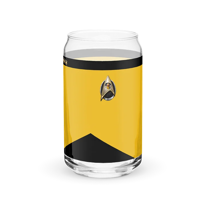 Officer Inspired Can Glass - Gold Division product image (1)